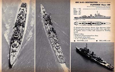 Fletcher Class Destroyers