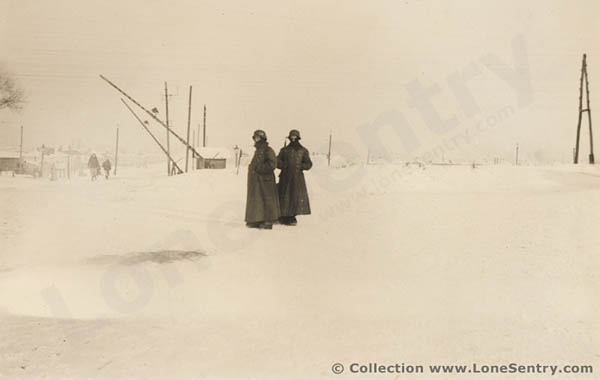 German Winter Sentries