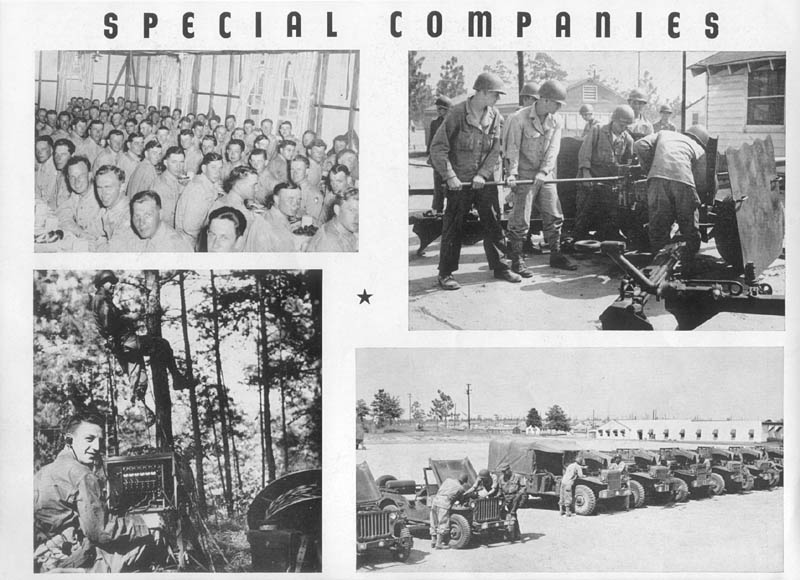 Special Companies, 261st Infantry